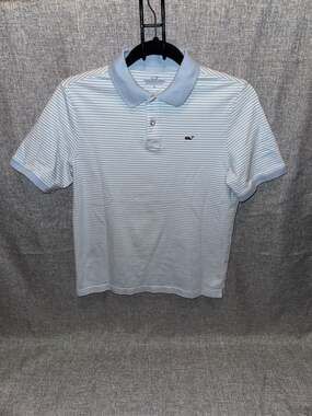 vineyard vines Boys Bradley Stripe Stretch Polo